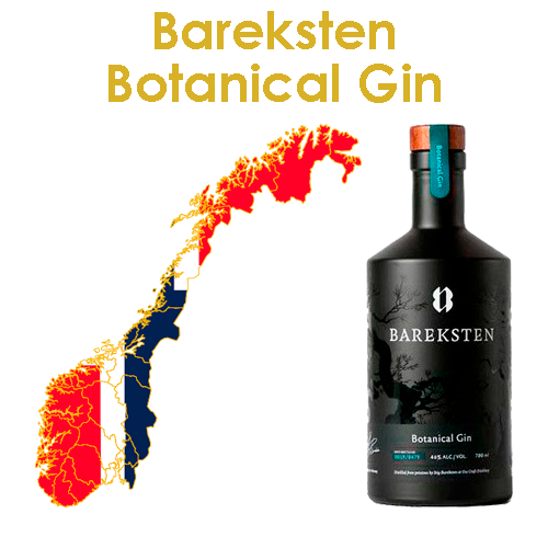 Un gin senza compromessi, creato da Stig Bareksten, uno dei migliori maestri distillatori al mondo. È l'essenza della natura norvegese imbottigliata in una splendida bottiglia nero opaco, con i tratti in nero delle foreste del nord.